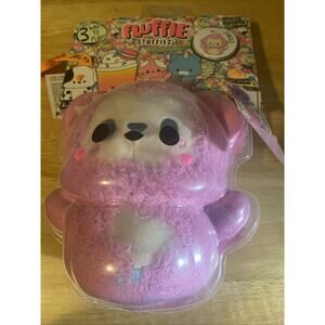 Fluffie Stuffiez Pull The Fluff Monkey-Jungle Plush New